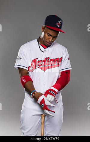 Cleveland Indians shortstop Francisco Lindor poses for a portrait during  photo day on Wednesday, February 19, 2020 in Goodyear, Arizona, USA. (Photo  by IOS/ESPA-Images Stock Photo - Alamy