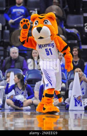 Syndication: The Commercial Appeal Memphis Tigers mascot Pouncer