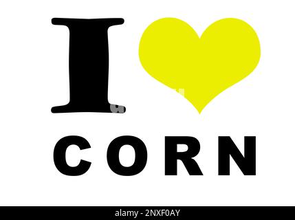 I Love Corn Images – Browse 7 Stock Photos, Vectors, and Video