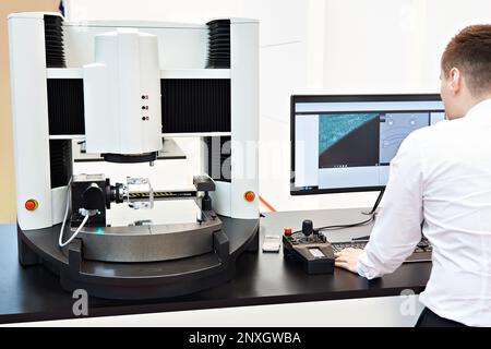 High capacity benchtop multisensor measurement system Stock Photo