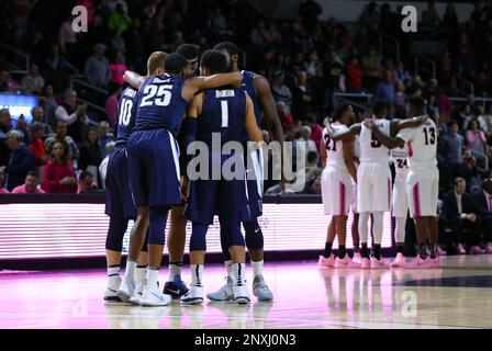 PROVIDENCE, RI - FEBRUARY 14: Villanova Wildcats guard Donte DiVincenzo  (10) during a college basketball game between Villanova Wildcats and  Providence Friars on February 14, 2018, at the Dunkin Donuts Center in