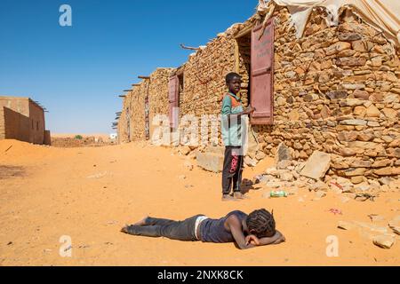 Mauritania, Chinguetti, old town Stock Photo