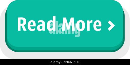 read more green cartoon button Stock Vector