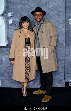 London, UK . 1 March, 2023 . Guests pictured at the World Premiere of Luther:The Fallen Sun held at the BFI IMAX Waterloo. Credit:  Alan D West/Alamy Live News Stock Photo