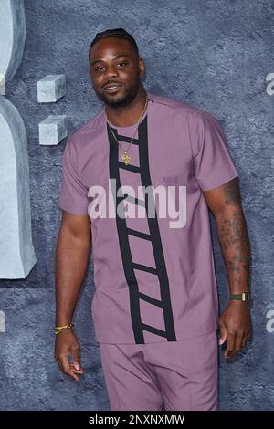 London, UK . 1 March, 2023 . Guest pictured at the World Premiere of Luther:The Fallen Sun held at the BFI IMAX Waterloo. Credit:  Alan D West/Alamy Live News Stock Photo