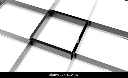 White background. Design. Gold and pink lines drawing ornaments on a light floor in abstraction. High quality 4k footage Stock Photo