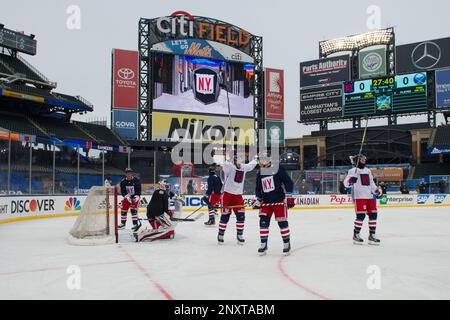 Ondrej Pavelec New York Rangers Game-Worn 2018 NHL Winter Classic