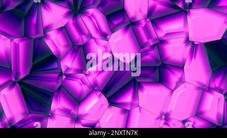 Blue and pink plasticine. Motion.Black background with moving bright parts in animation. High quality 4k footage Stock Photo