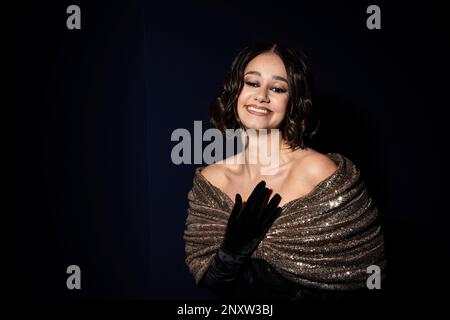 Lena Mahfouf a.k.a. Lena Situations attends the 22nd NRJ Music Awards