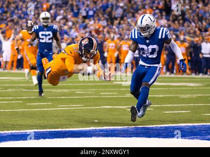 December 14, 2017: Indianapolis Colts safety Matthias Farley (41) during  NFL football game action between the Denver Broncos and the Indianapolis  Colts at Lucas Oil Stadium in Indianapolis, Indiana. Denver defeated  Indianapolis