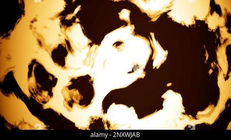 Abstract background of colorful water waves and ripples, liquid paint. Design. Effect of 3D boiling water Stock Photo