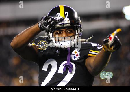 Baltimore Ravens vs. Pittsburgh Steelers. Fans support on NFL Game