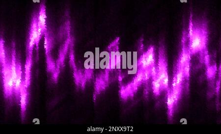 Electrocardiogram heart rate on the screen of medical equipment. Motion. Concept of health and medicine Stock Photo