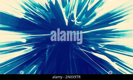 Colorful light strikes. Motion. LSD or hallucinations concept, flashing streams of light Stock Photo
