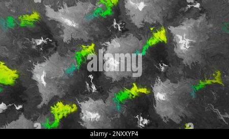 Animation with patterns of spots of moving colors. Motion. Animation with effect of moving blurred colors in colorful pattern. Liquid wavy spots of pa Stock Photo