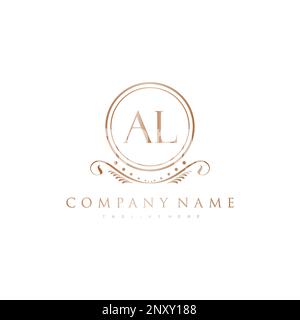 initial logo With Colorful Circle template vector Stock Vector