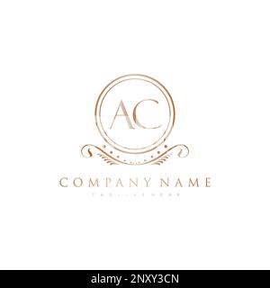 initial logo With Colorful Circle template vector Stock Vector