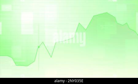 Point moves on graph with program codes. Motion. Animation with graph and point of indicators. Software diagnostic animation with graph and dot. Stock Photo