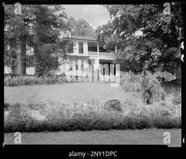 Green River Plantation, Polk County, North Carolina. Carnegie Survey of the Architecture of the South. United States, North Carolina, Polk County,  Plantations,  Lawns. Stock Photo