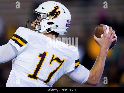 Air Force Falcons quarterback Arion Worthman (2) pauses before the