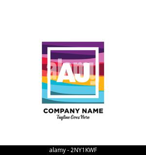 initial logo With Colorful template vector. Stock Vector