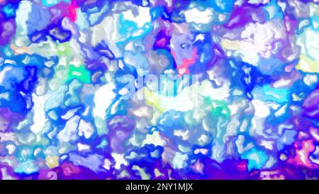Light moving bright colors. Motion. White and blue spots made in abstraction. High quality 4k footage Stock Photo