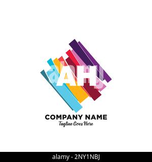 initial logo With Colorful template vector. Stock Vector