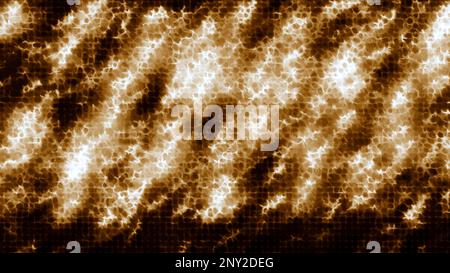 Shimmering wave like motion of particles. Motion. Glittering rippling shiny sequins Stock Photo