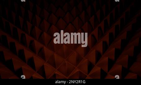 Abstract 3D background of geometric pyramid shapes. Design. Surface of 3d pyramids shapes Stock Photo
