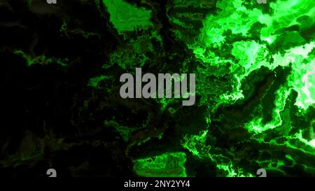 Underground hell fire. Motion. Abstract spreading orange hell molten magma, concept of evil Stock Photo