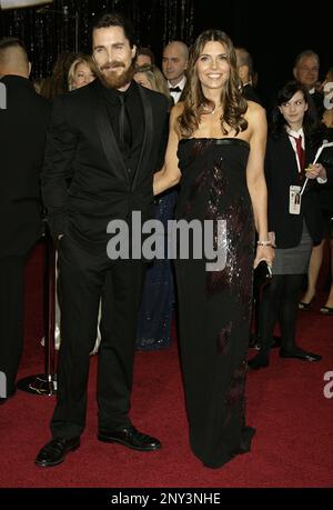 Christian Bale and wife Sibi Blazic arrive at SVA Theater for a ...