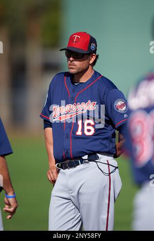 Doug Mientkiewicz of the Minnesota Twins during a game against the Anaheim  Angels at Angel Stadium circa 1999 in Anaheim, California. (Larry  Goren/Four Seam Images via AP Images Stock Photo - Alamy