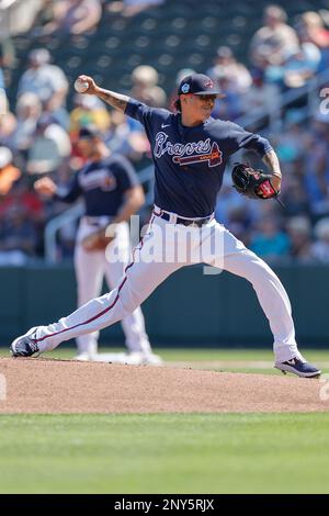 June 4 2022: Atlanta pitcher Jesse Chavez (60) throws a pitch during the  game with Atlanta Braves and Colorado Rockies held at Coors Field in Denver  Co. David Seelig/Cal Sport Medi(Credit Image