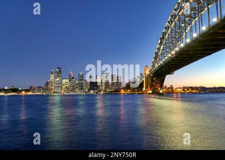 Sydney Australia. Cityscape at sunset Stock Photo