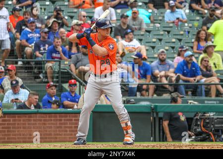 St. Petersburg, FL USA; Houston Astros starting pitcher Jose Urquidy (65)  delivers a pitch in the first inning during an MLB game against the Tampa  Ba Stock Photo - Alamy