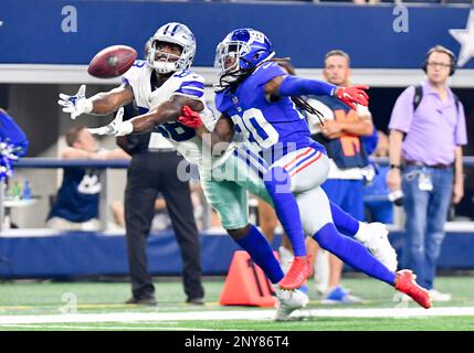 September 10, 2017: Dallas Cowboys defensive end Benson Mayowa #93 during  an NFL football game between the New York Giants and the Dallas Cowboys at  AT&T Stadium in Arlington, TX Dallas defeated