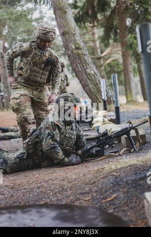 German soldiers assigned to Unteroffizierschule des Heeres, Lehrgruppe ...