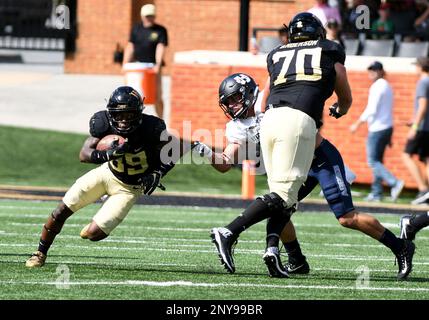 Wake Forest wide receiver Greg Dortch (89) during the NCAA college