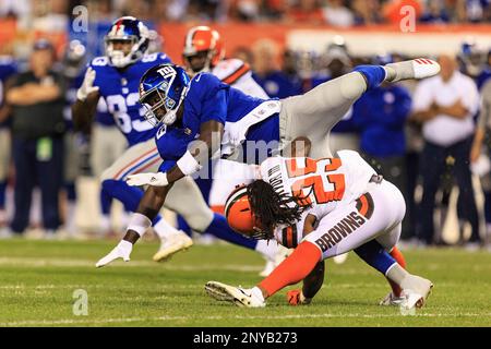 August 21, 2017: Cleveland Browns cornerback Alvin Hill (42) during the NFL  football game between the New York Giants and the Cleveland Browns at First  Energy Stadium in Cleveland, Ohio. JP Waldron/Cal