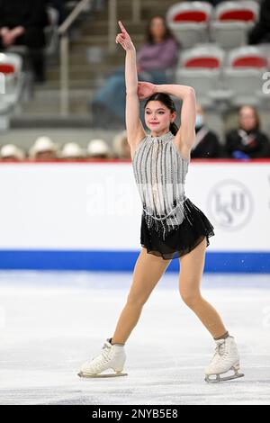 Sofia Lexi Jacqueline FRANK (PHI), during Women Short Program, at the ...