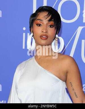 Inglewood, USA. 01st Mar, 2023. Shenseea arrives at The 2023 Billboard Women in Music Awards held at The YouTube Theater in Inglewood, CA on Wednesday, March 1, 2023 . (Photo By Juan Pablo Rico/Sipa USA) Credit: Sipa USA/Alamy Live News Stock Photo
