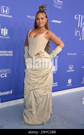 Los Angeles, USA. 01st Mar, 2023. Latto arriving at the Billboard Women in Music Awards held at the YouTube Theater at Hollywood Park on March 1, 2023 in Los Angeles, CA. © Tammie Arroyo/AFF-USA.com Credit: AFF/Alamy Live News Stock Photo