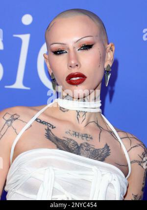Inglewood, USA. 01st Mar, 2023. Siiickbrain arrives at The 2023 Billboard Women in Music Awards held at The YouTube Theater in Inglewood, CA on Wednesday, March 1, 2023 . (Photo By Juan Pablo Rico/Sipa USA) Credit: Sipa USA/Alamy Live News Stock Photo