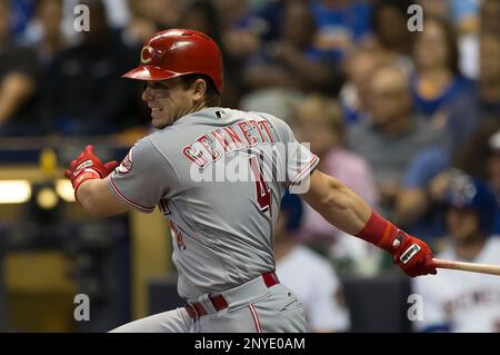 Reds vs. Brewers, Billy Hamilton (6), MichaelDavid94