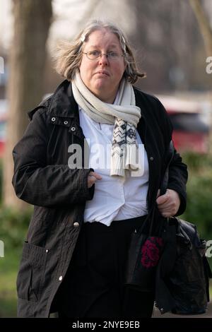 Auriol Grey Arriving At Peterborough Crown Court, Cambridgeshire, For ...