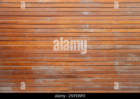 Old wood wall panels texture background in natural light. Stock Photo