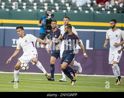 AS Roma and Paris Saint-Germain FC to play soccer match in Detroit