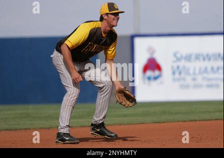 Bonanza Bengals closing pitcher Kris Bryant high-fives teammates