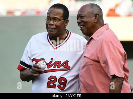 Tony Oliva of the Minnesota Twins poses for a photo during the Twins