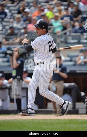 Former New York Yankee Lee Mazzilli is introduced during Old